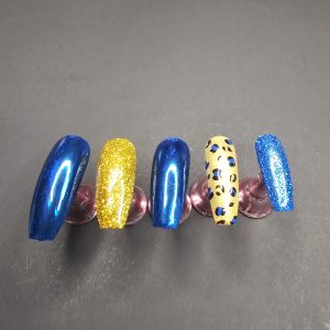Set 43: Golden Blue Leopard